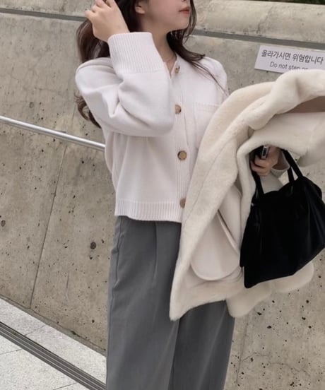 pocket cardigan