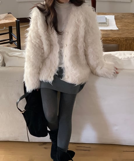 poodle cardigan