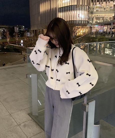 ribbon cardigan