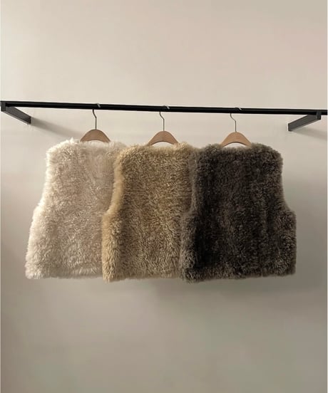 soft boa vest