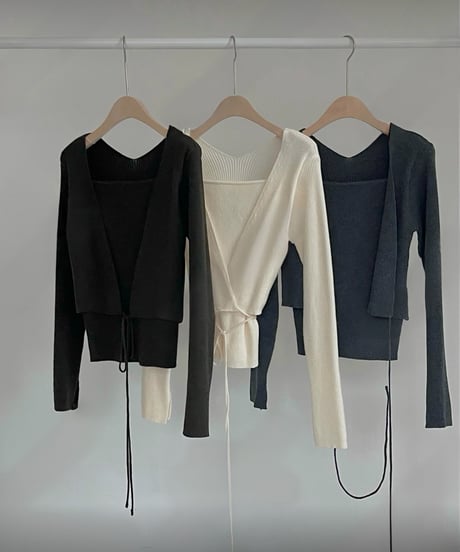 Senim double knit cardigan