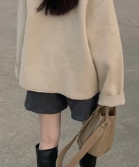 wool half pants