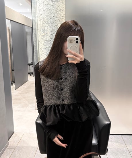 heart button vest