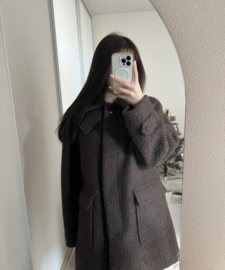 ジャケット・アウター mie ajunar  mustang coat beige ounce mie ajunar