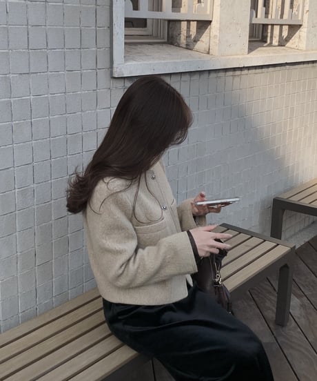 ［即納］alpaca jacket
