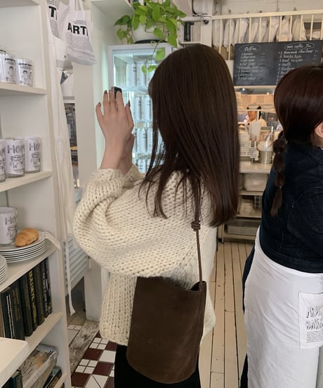 handmade knit cardigan