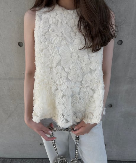 floral embroidered blouse