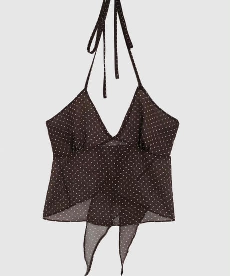polka dot camisole
