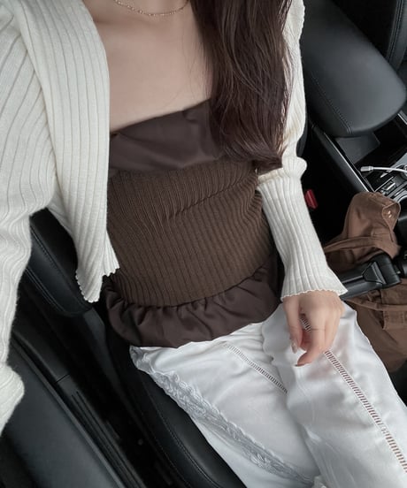 bare knit tops