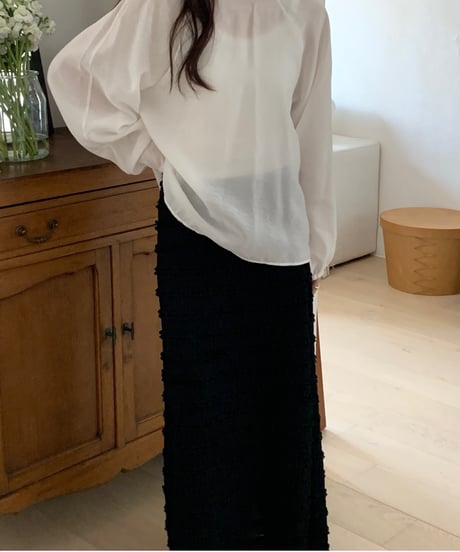 macaron lace skirt
