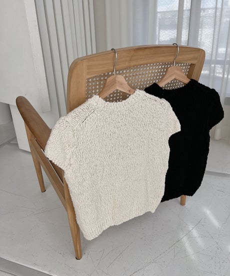 bubble cap knit