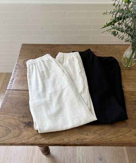 linen jogger pants