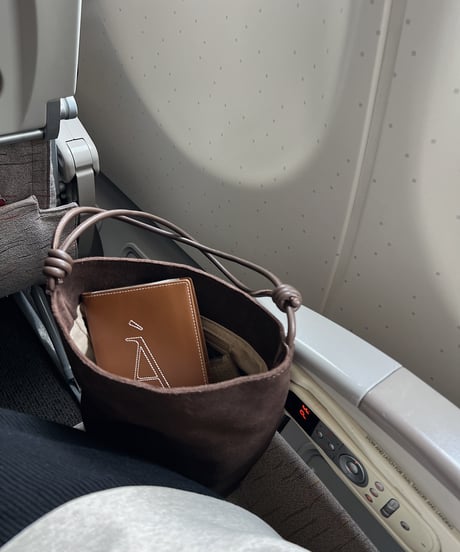 ［即納］cowhide suede bag