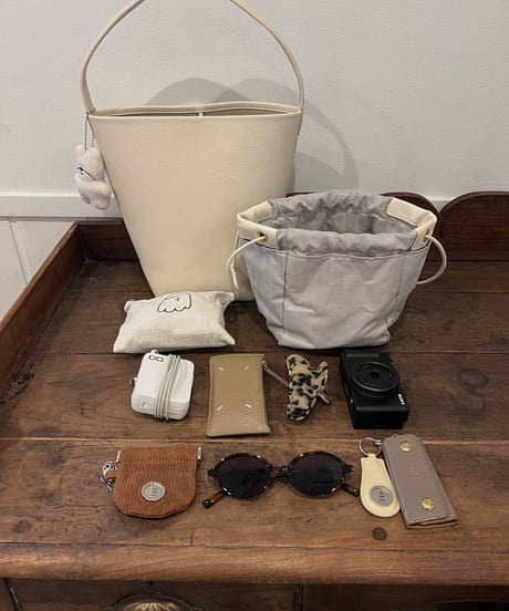cow leather basket bag