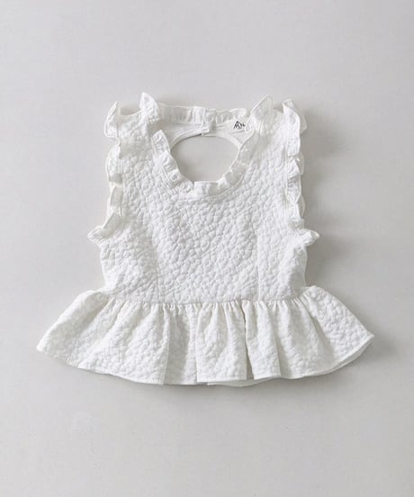 frills sleeveless tops