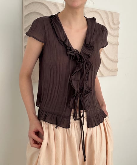 flared blouse