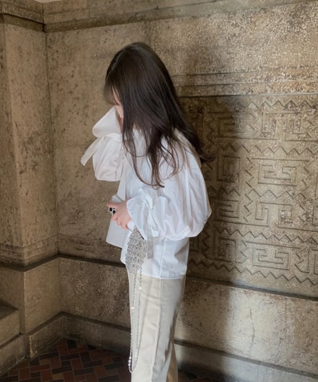 ribbon blouse