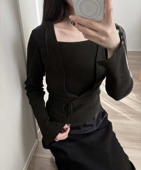 Senim double knit cardigan