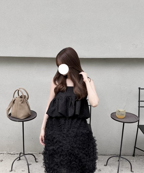 balloon crop blouse