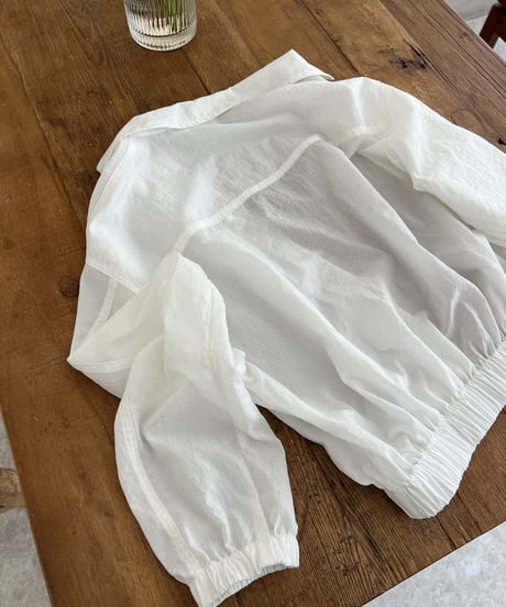 fade blouson jumper