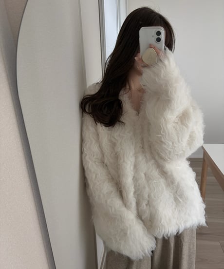 poodle cardigan