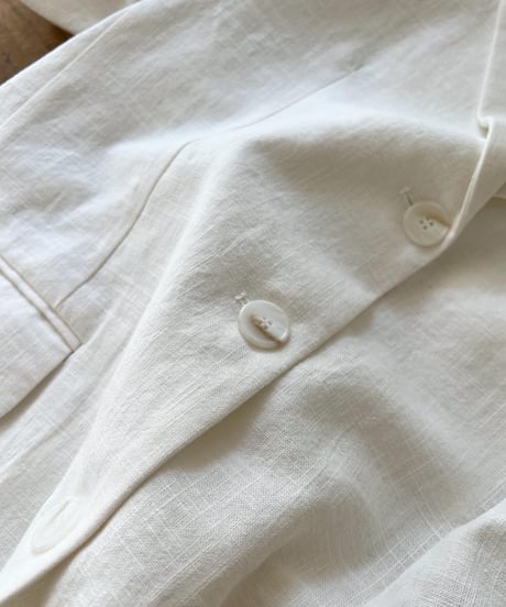 loose fit linen jacket