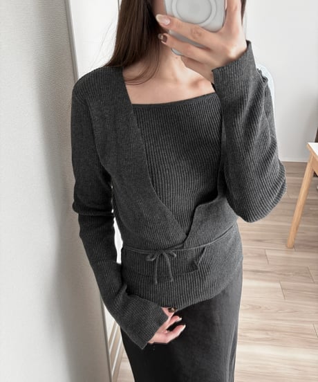 Senim double knit cardigan