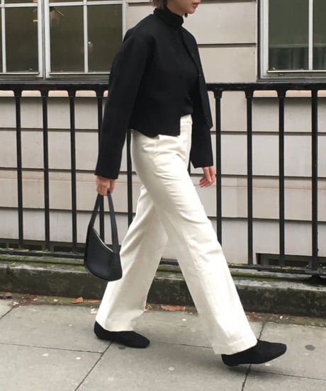corduroy wide pants