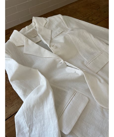 loose fit linen jacket