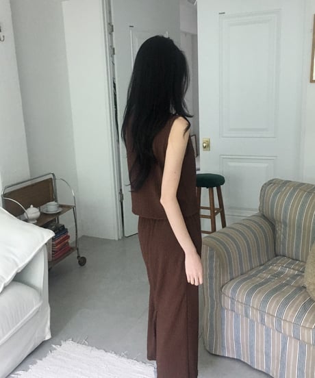 ribbon tie blouse setup