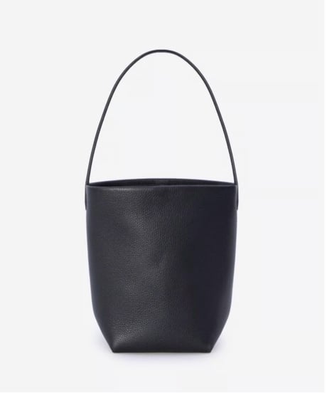 cow leather basket bag