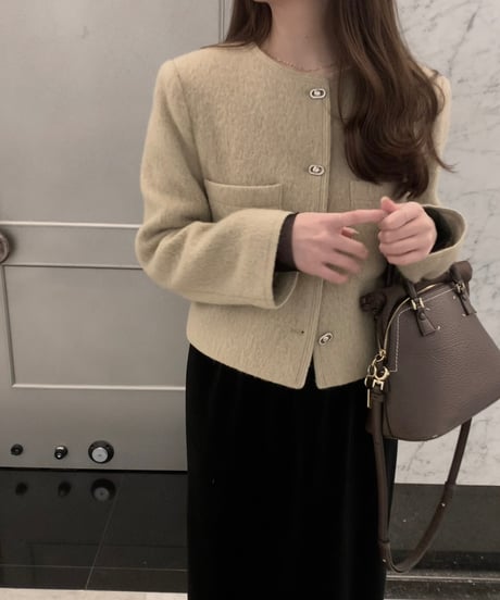［即納］alpaca jacket