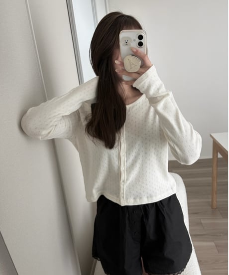 round cardigan