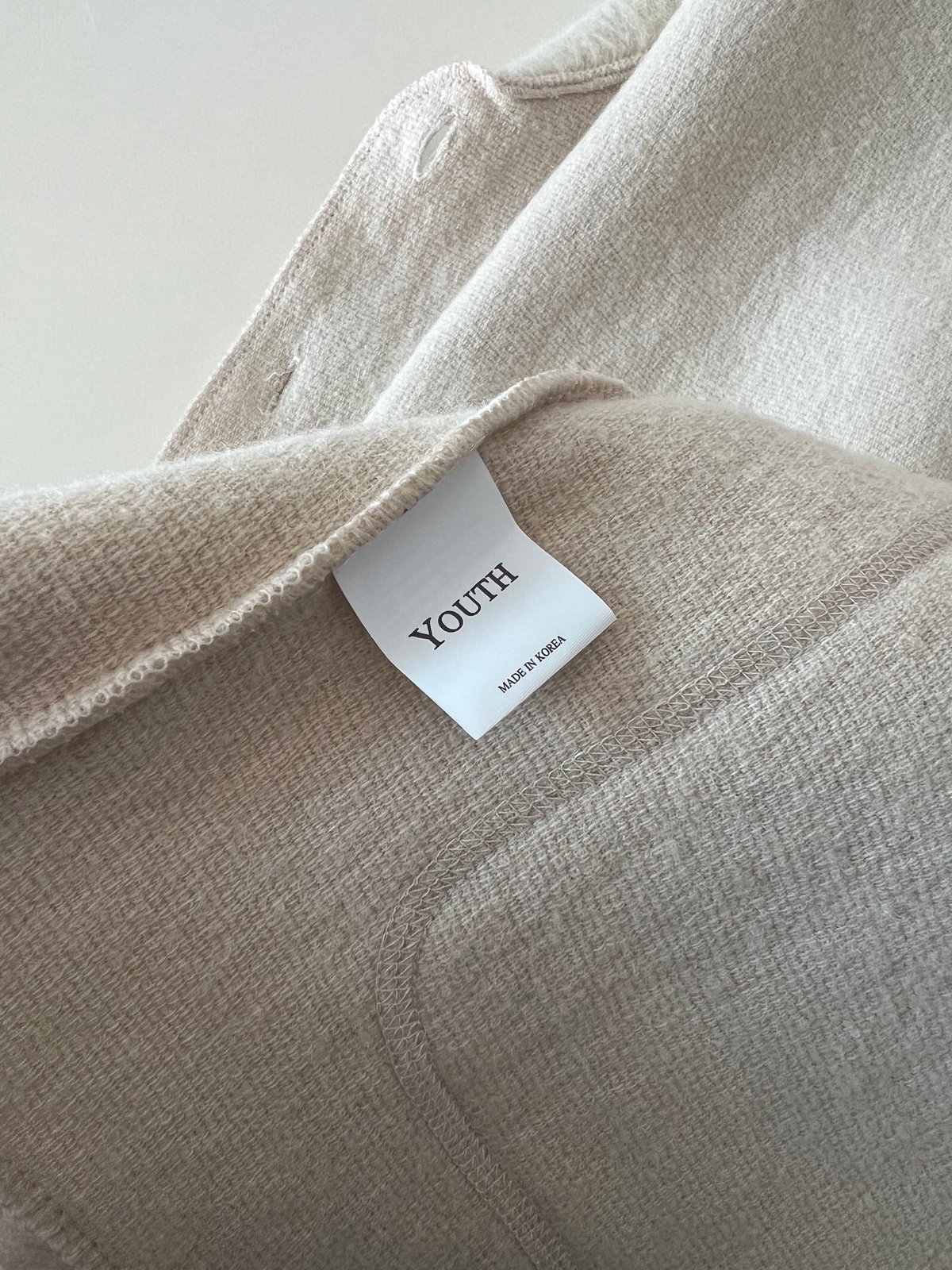 alpaca half coat | mie ajunar