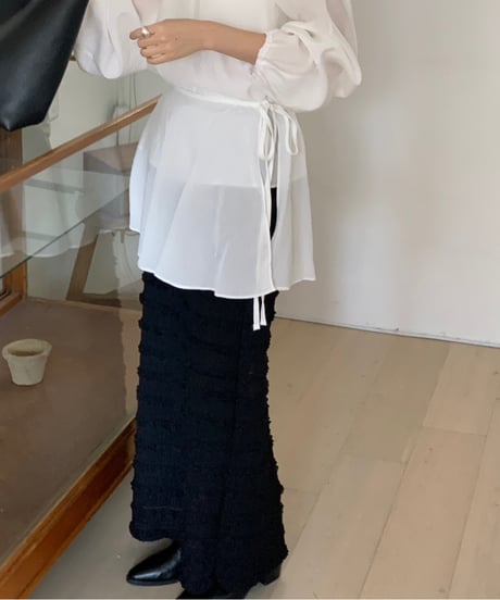 macaron lace skirt