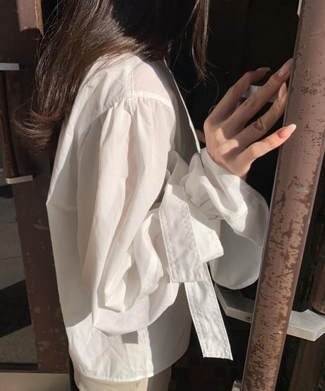 ribbon blouse