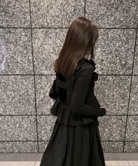 frills sleeveless tops