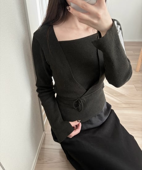 Senim double knit cardigan