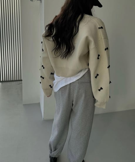 ribbon cardigan