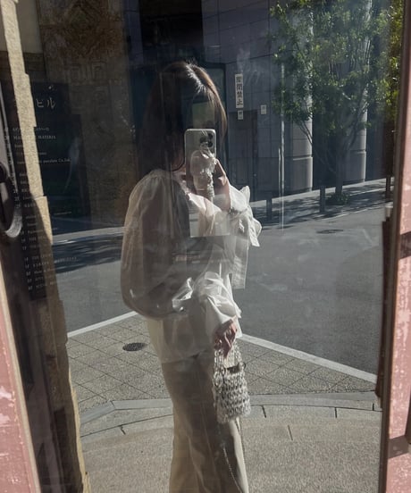 ribbon blouse