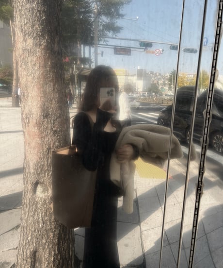 square neck knit dress