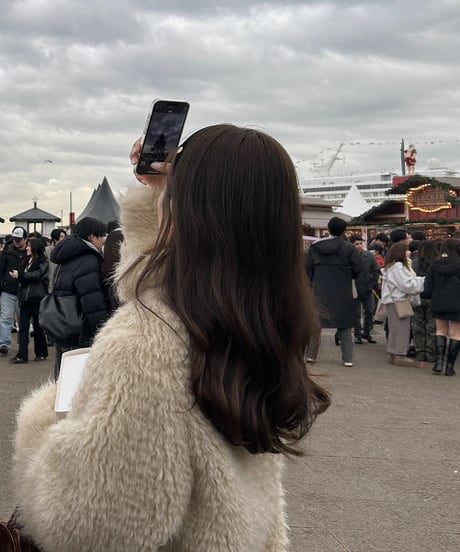 sheep mohair fur coat
