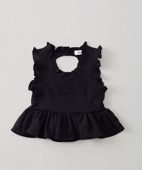 frills sleeveless tops