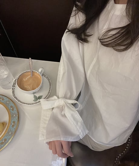 ribbon blouse