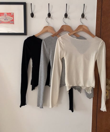 ballerina v-neck tops