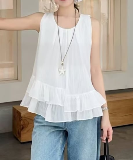 frill blouse