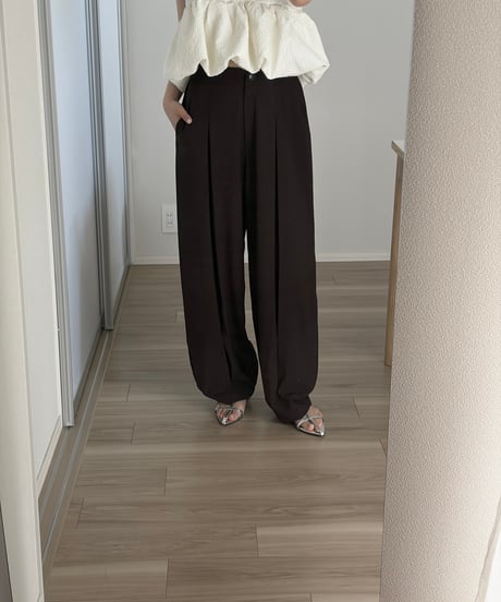 balloon wide pants