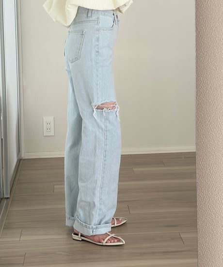 wide denim