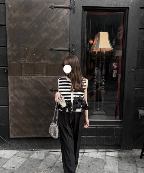 ribbon shirring vest