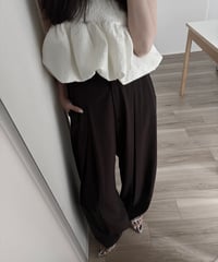 balloon wide pants